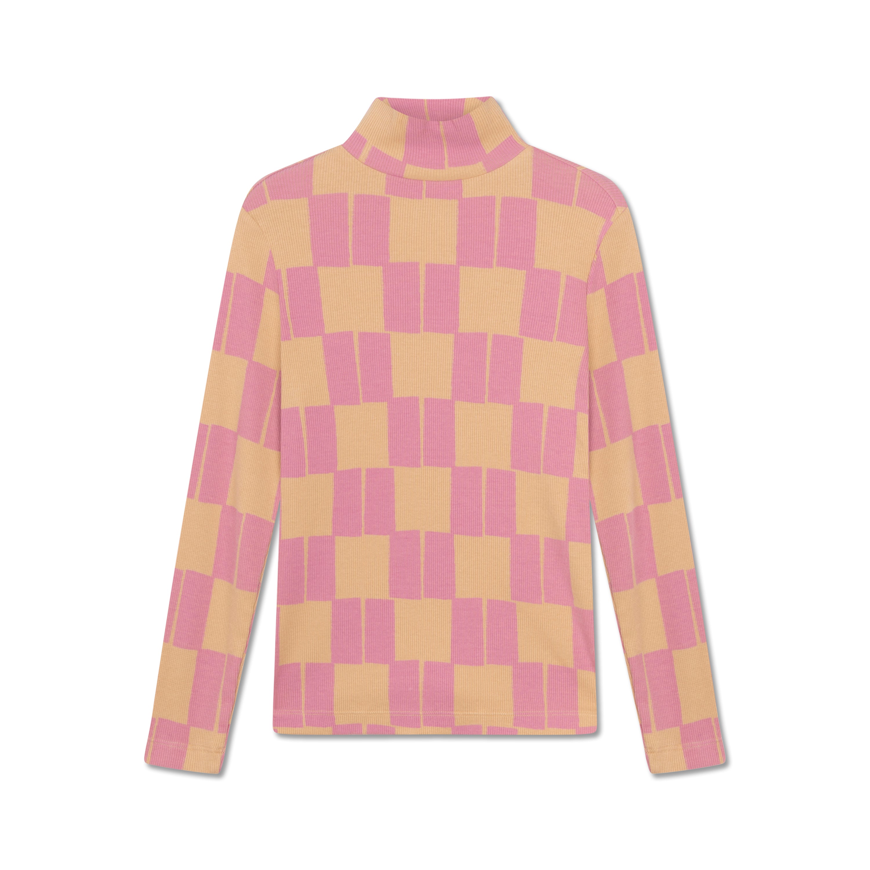 Repose Turtle neck pink tiles