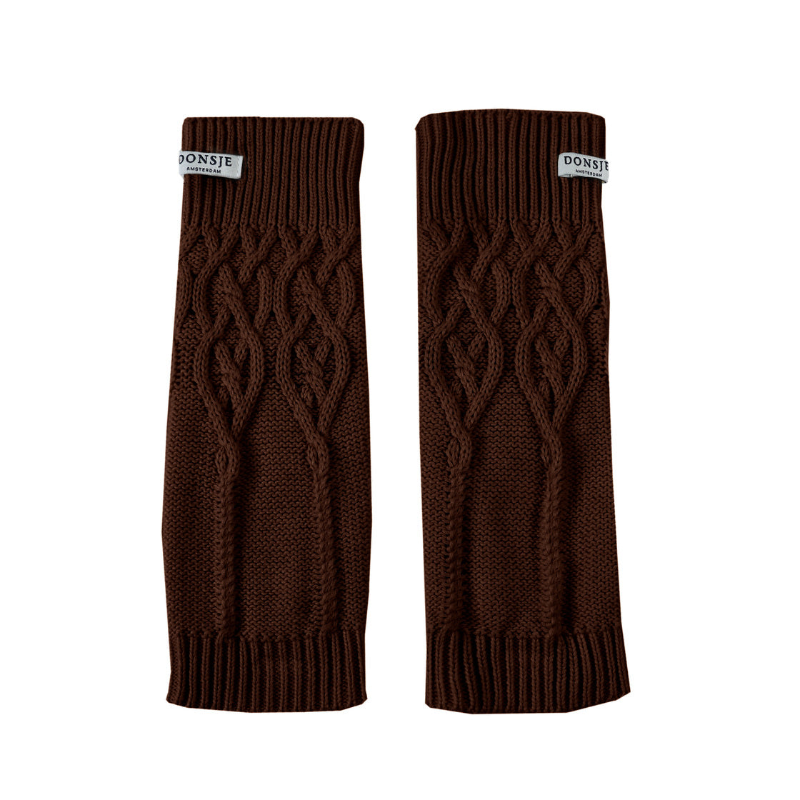 Donsje Suzi leg warmers espresso