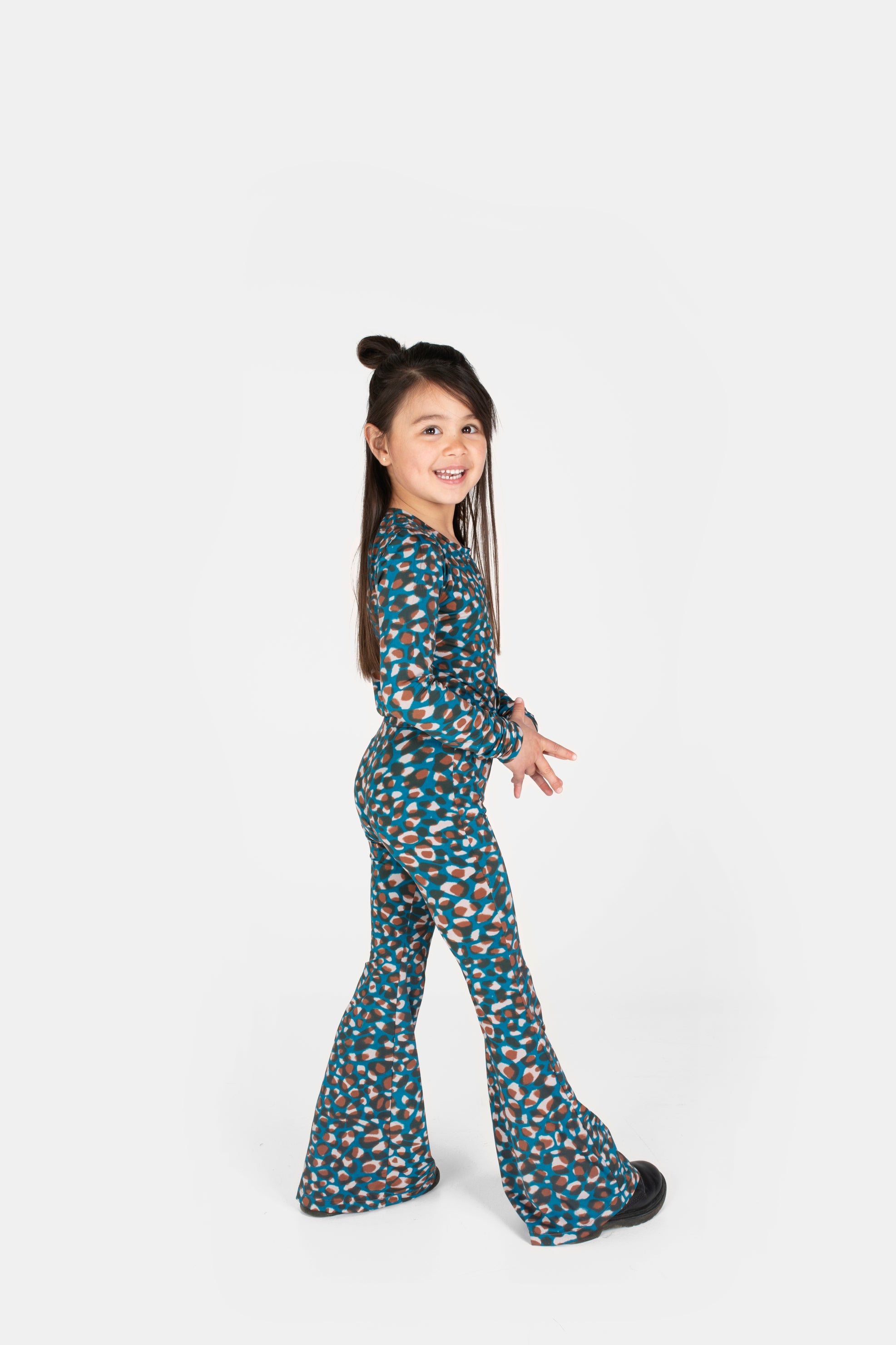 Salty Stitch Scatchy dots longsleeve blauw