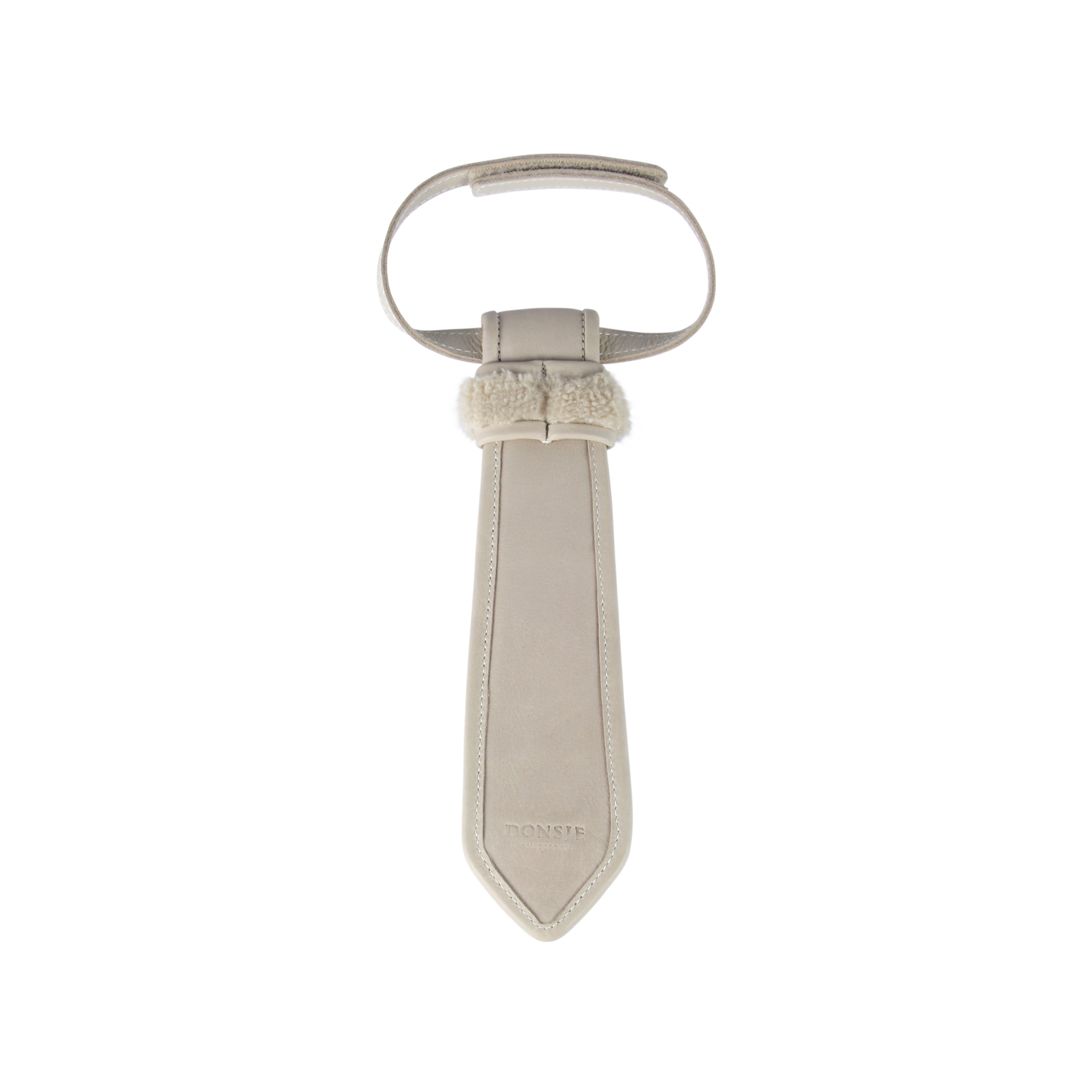 Donsje Nata tie santa ivory classic leather