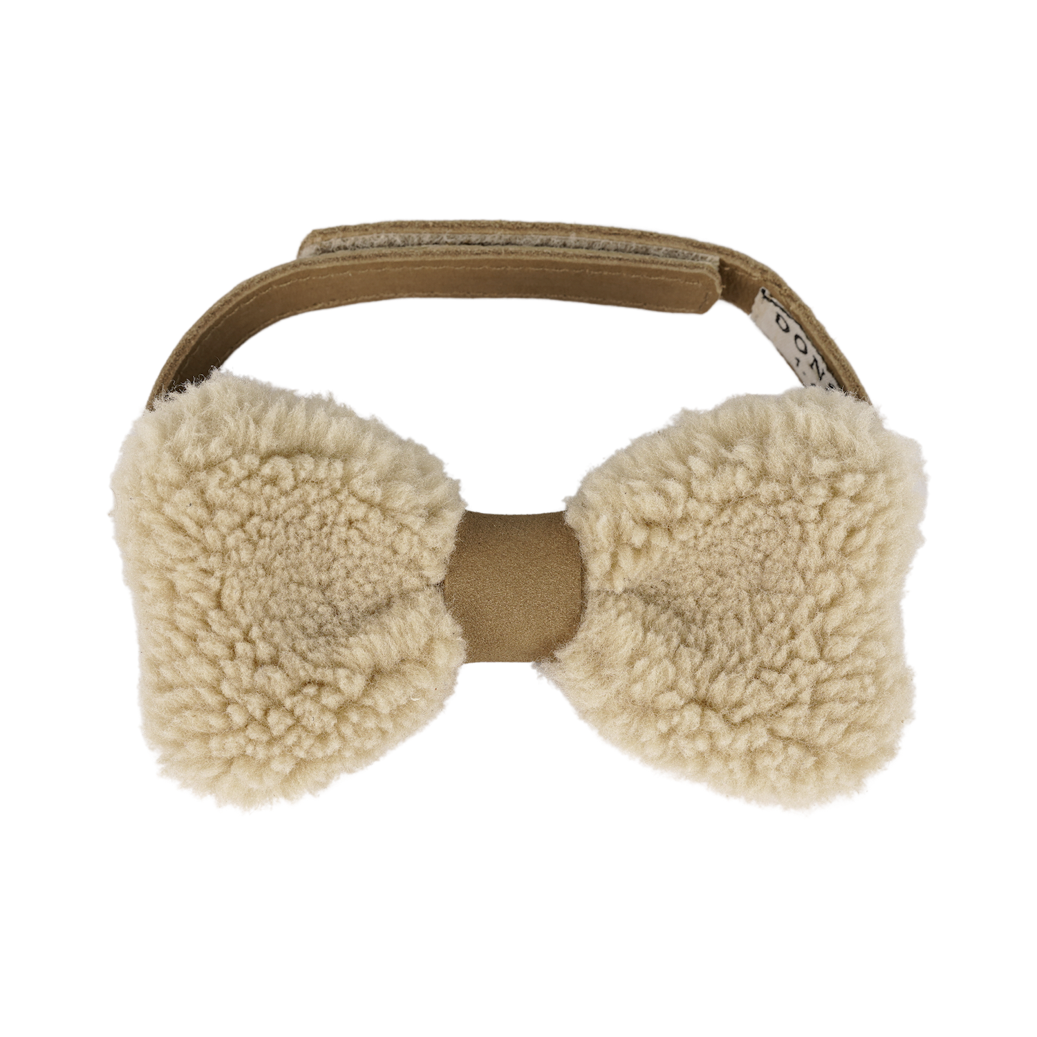 Furro bow tie beige