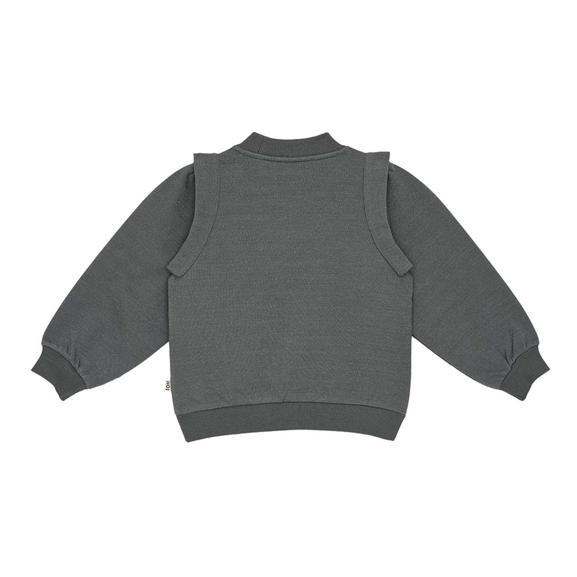 House of Jamie Shoulder Sweater Dark Slate