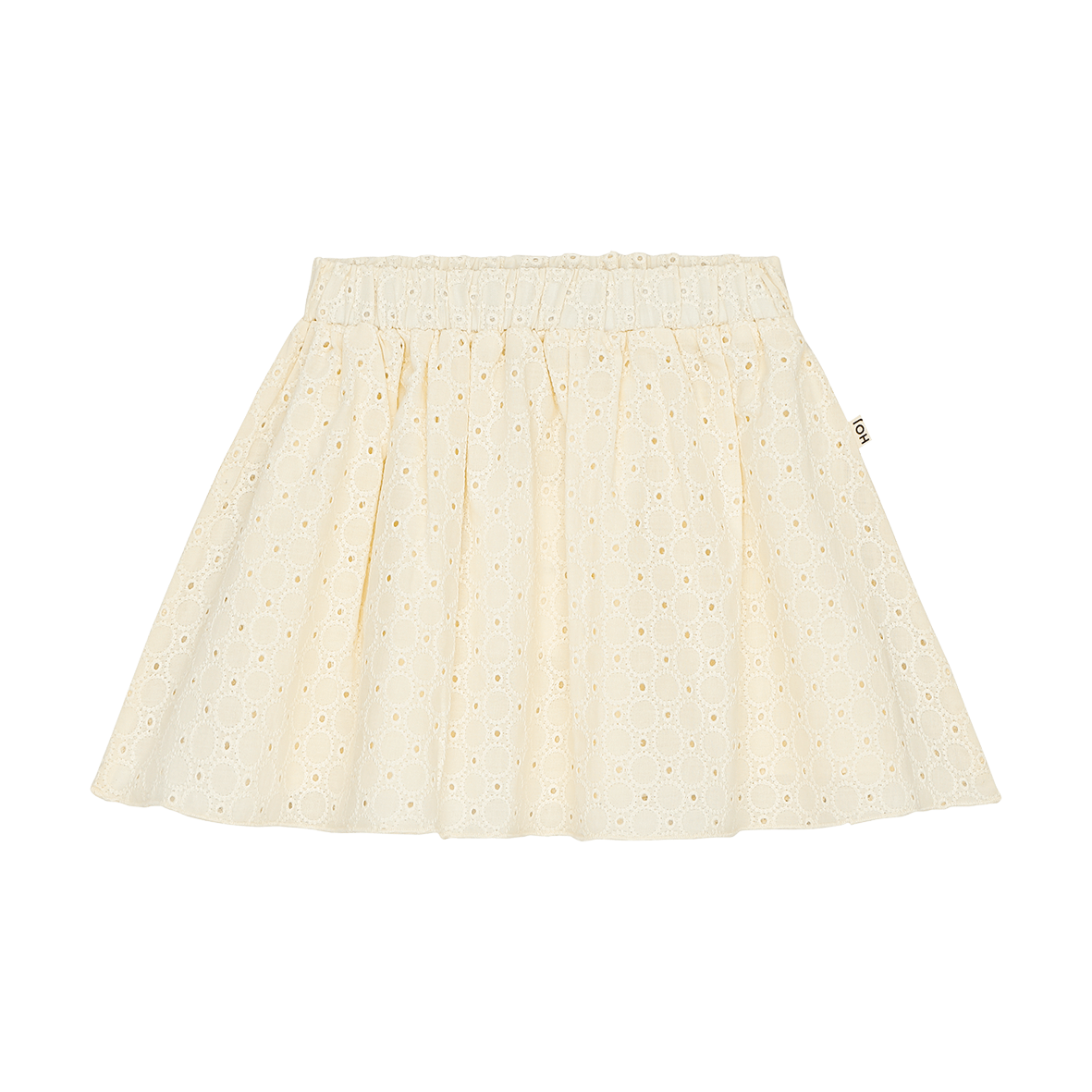 House of Jamie Broidery Skirt Creme