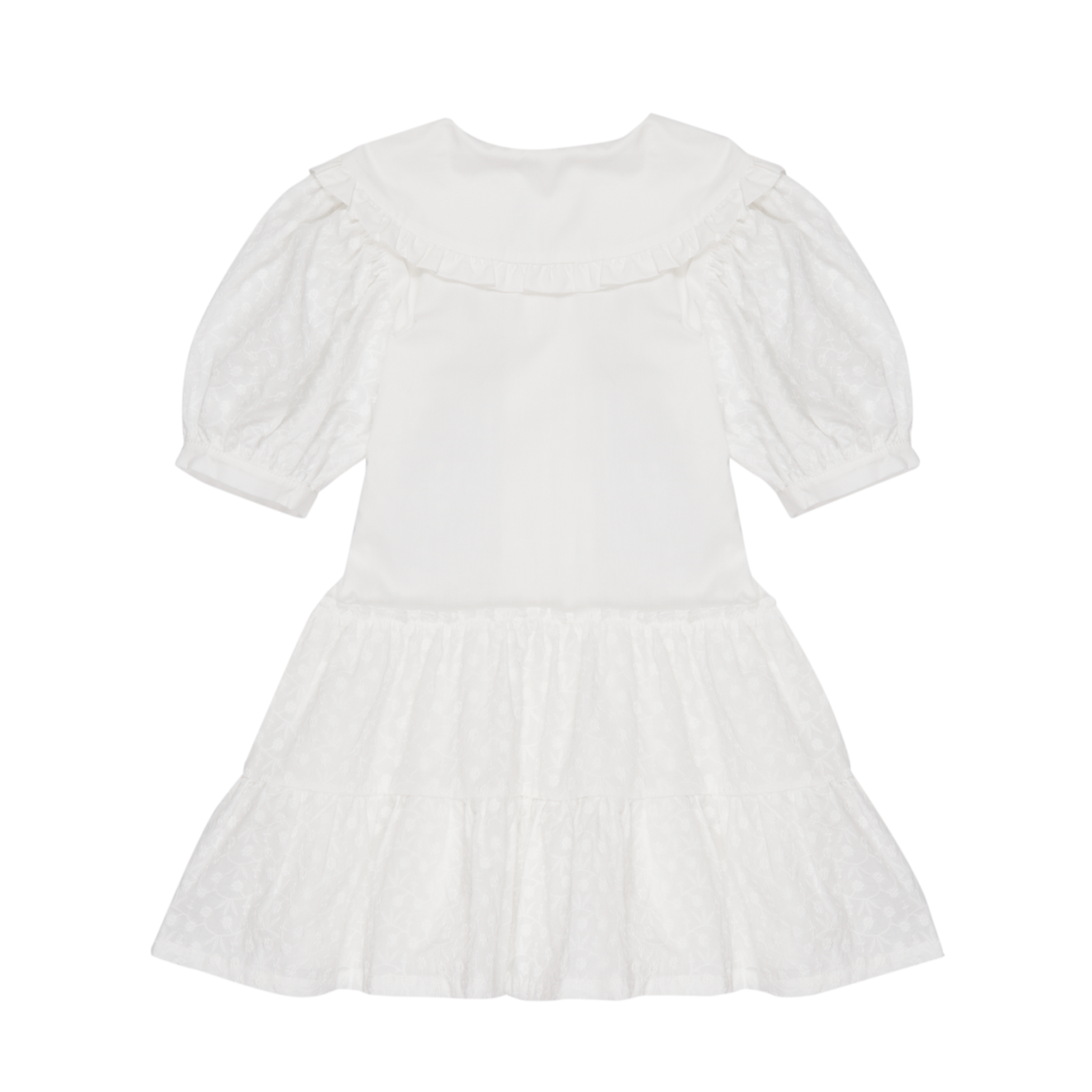 The New Society Antonella Dress | Off White