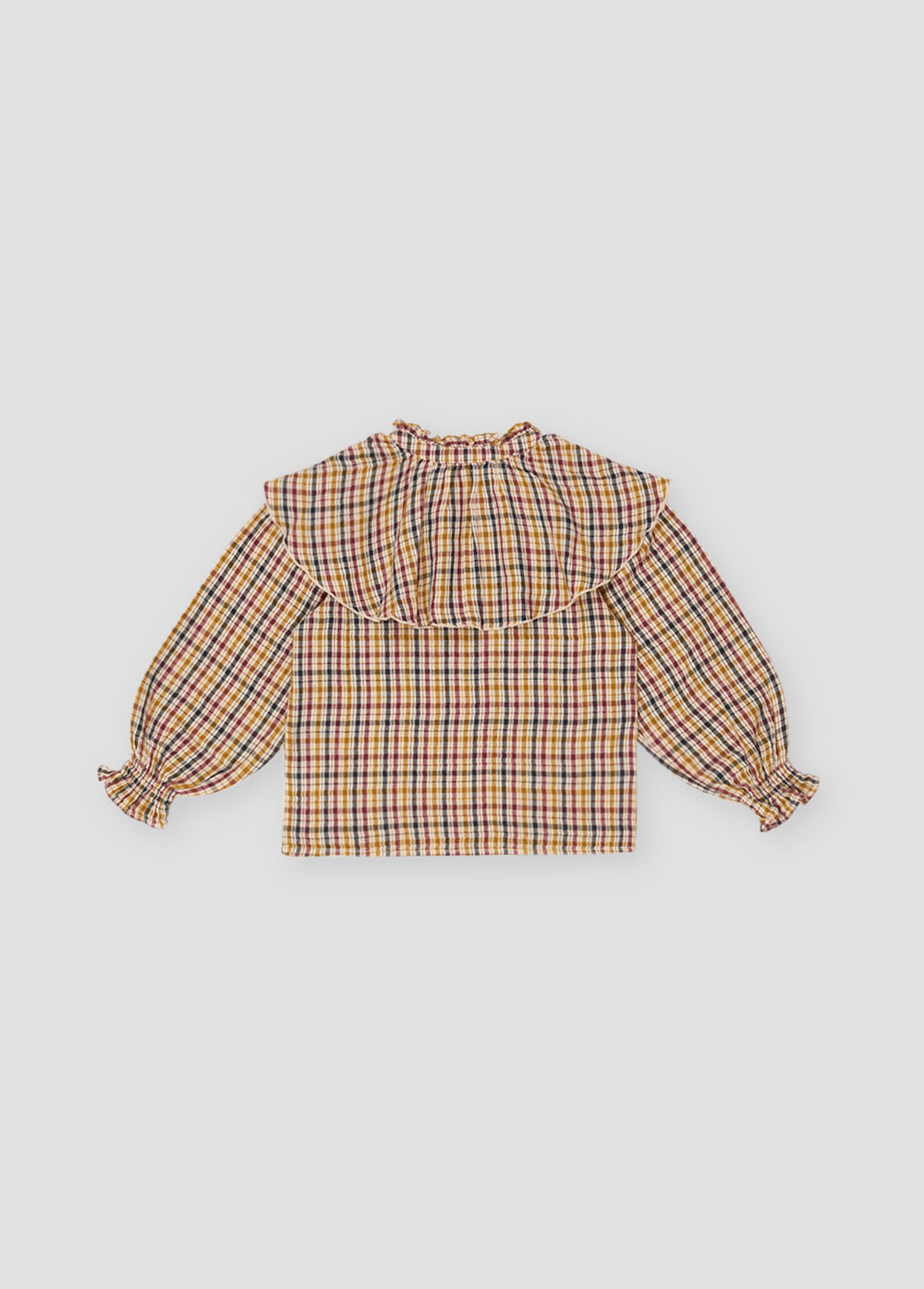 The New Society BENERICE BLOUSE - MULTICOLOR CHECK