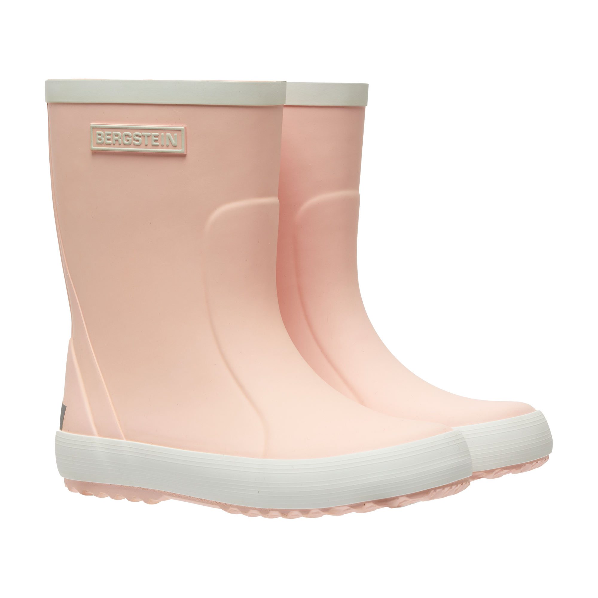 Regenlaarzen natuurrubber light pink