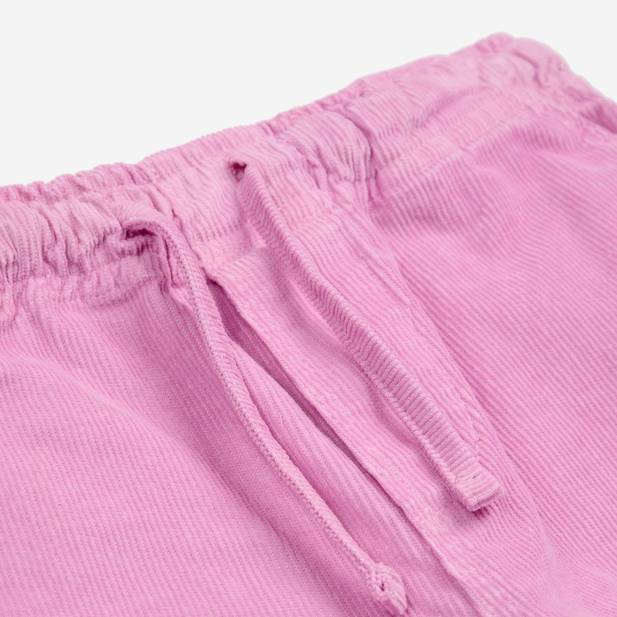 Bobo Choses pink corduroy straight pants