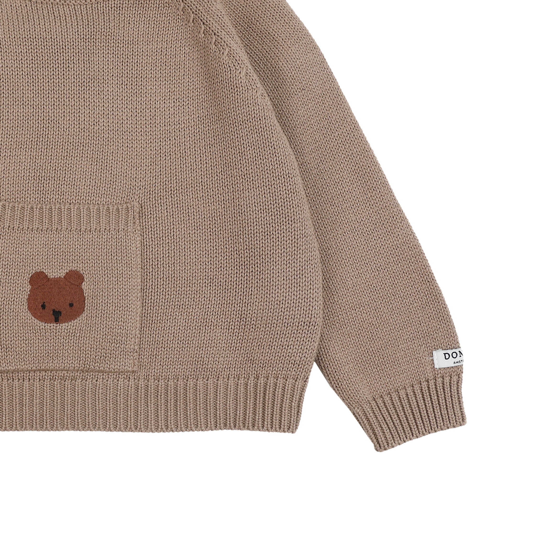 Donsje Loeke sweater bear hazelnut