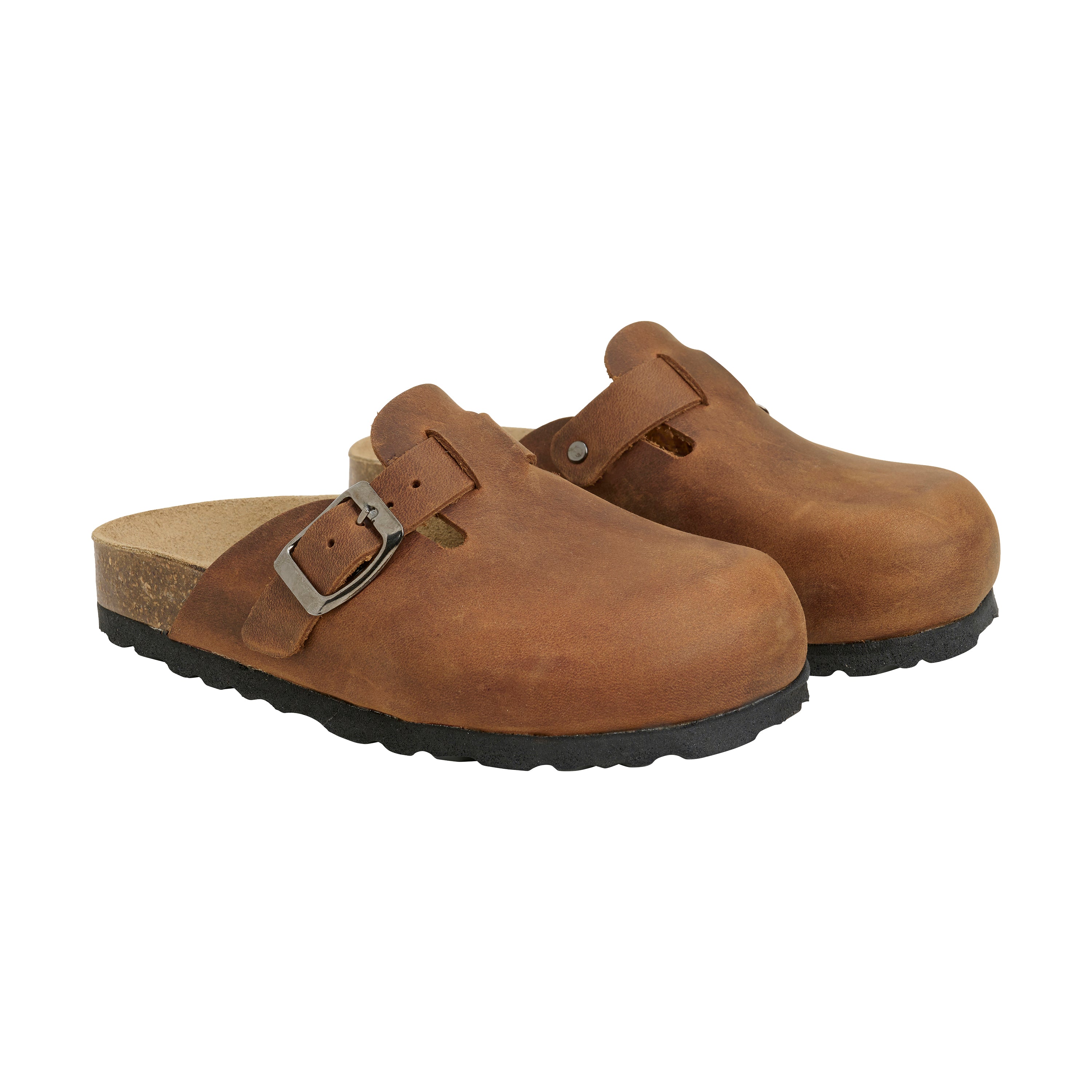 ENFANT Clogs nubuck leather acorn