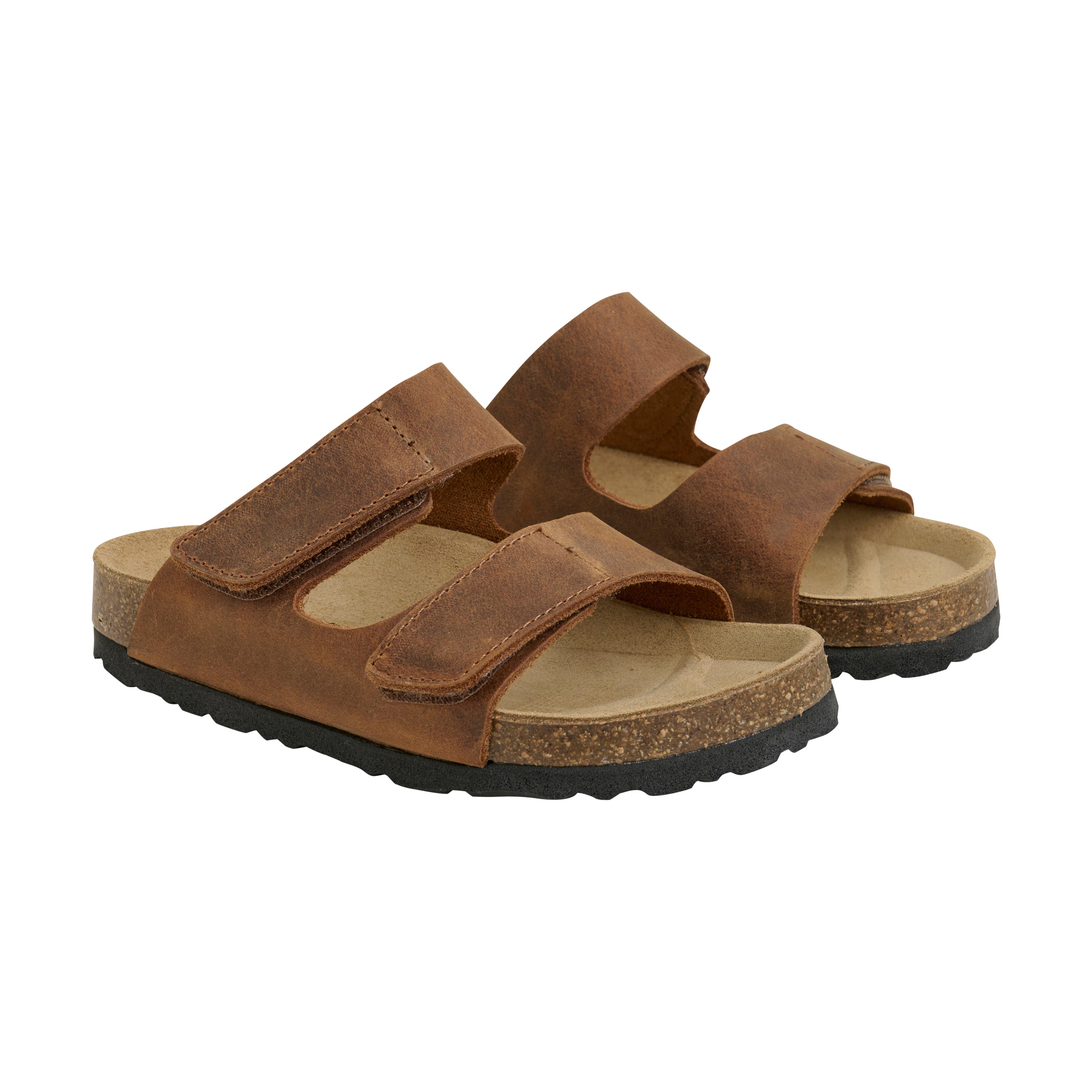 ENFANT Sandal nubuck leather acorn