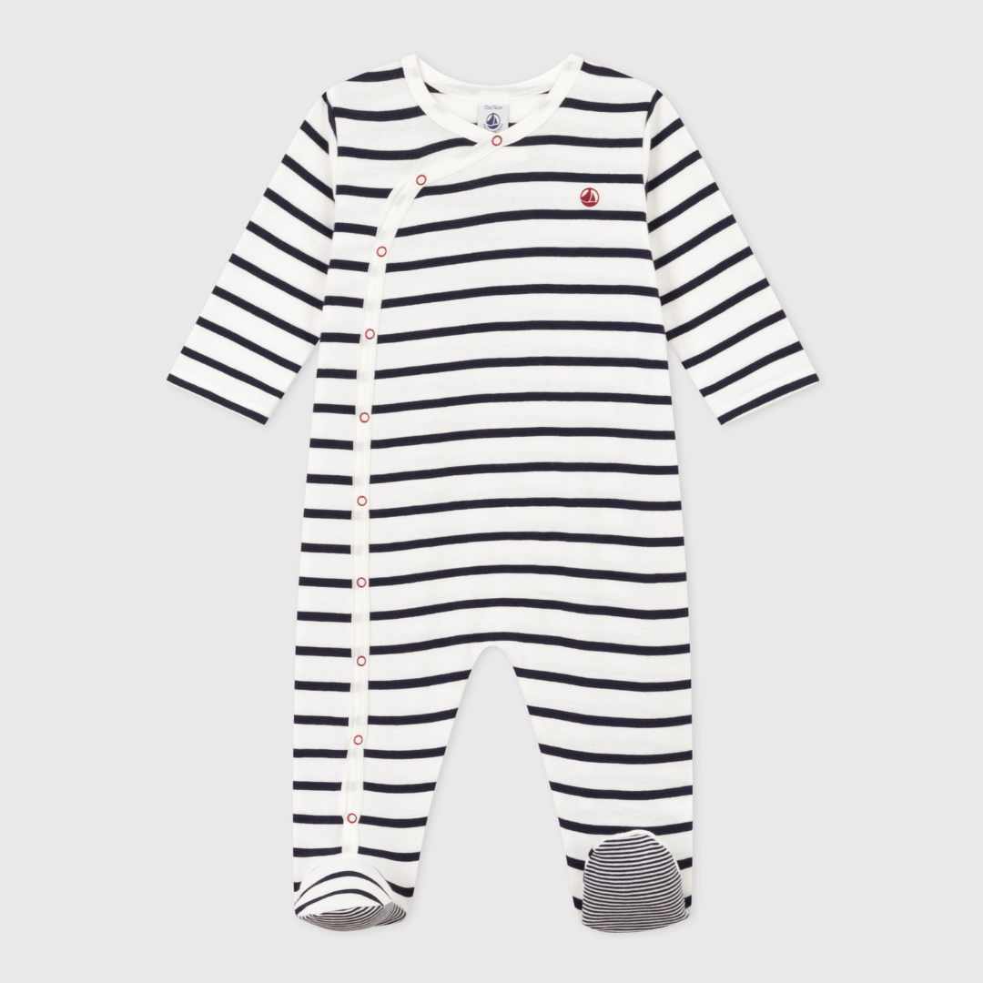 Jumpsuit stripe voetjes