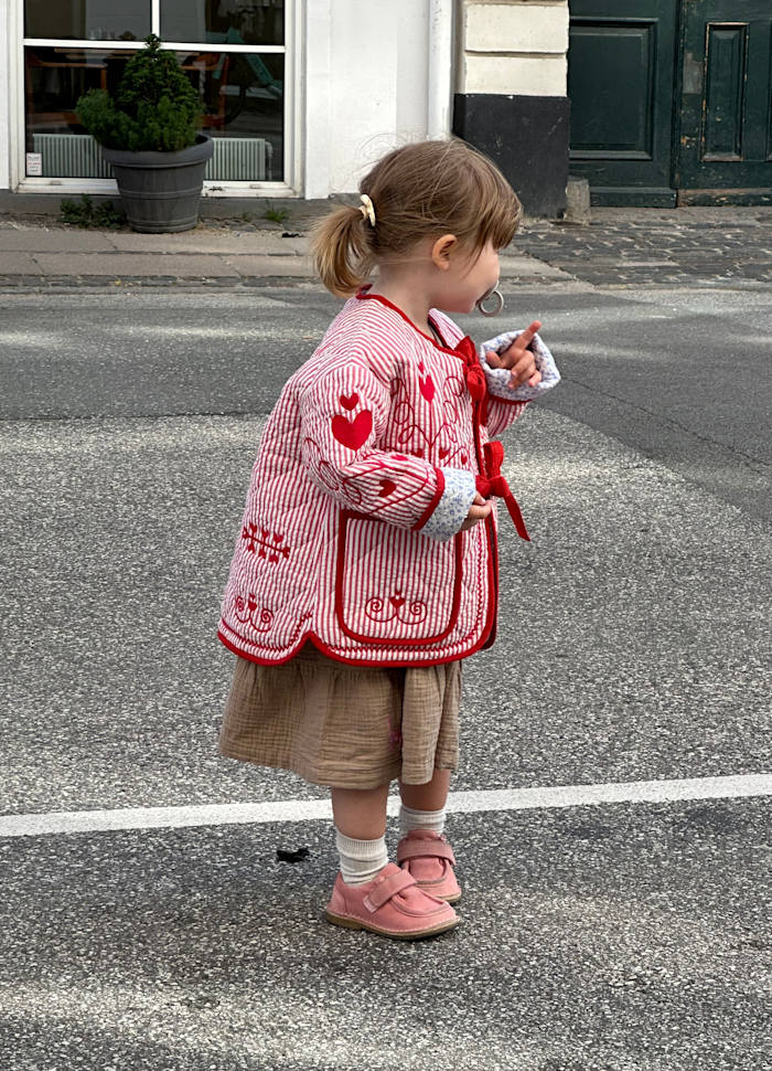 Penny MINI Jacket Red Stripes