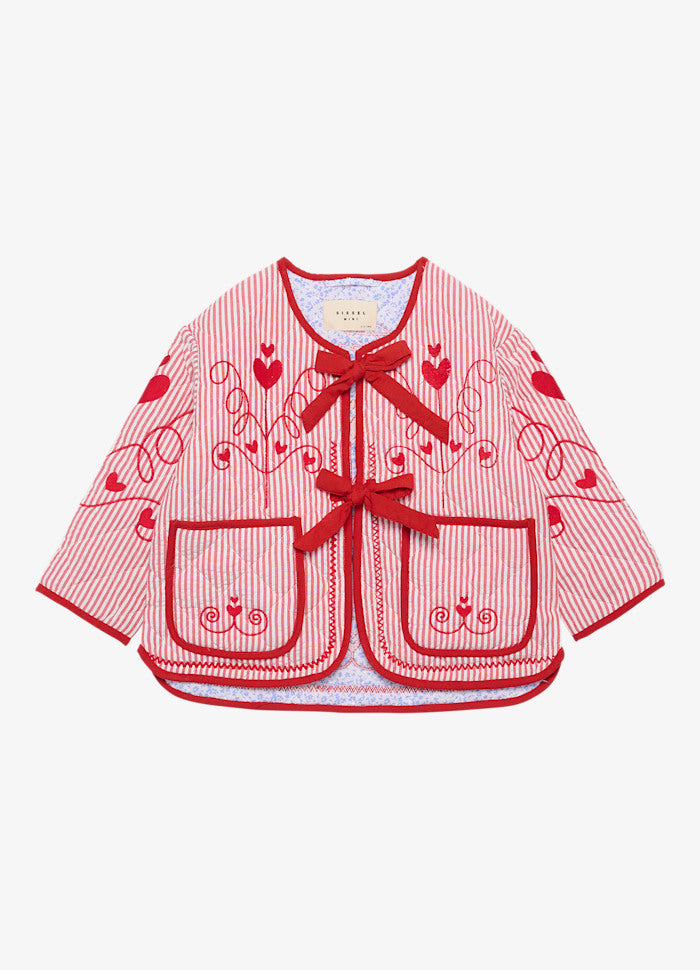 Penny MINI Jacket Red Stripes