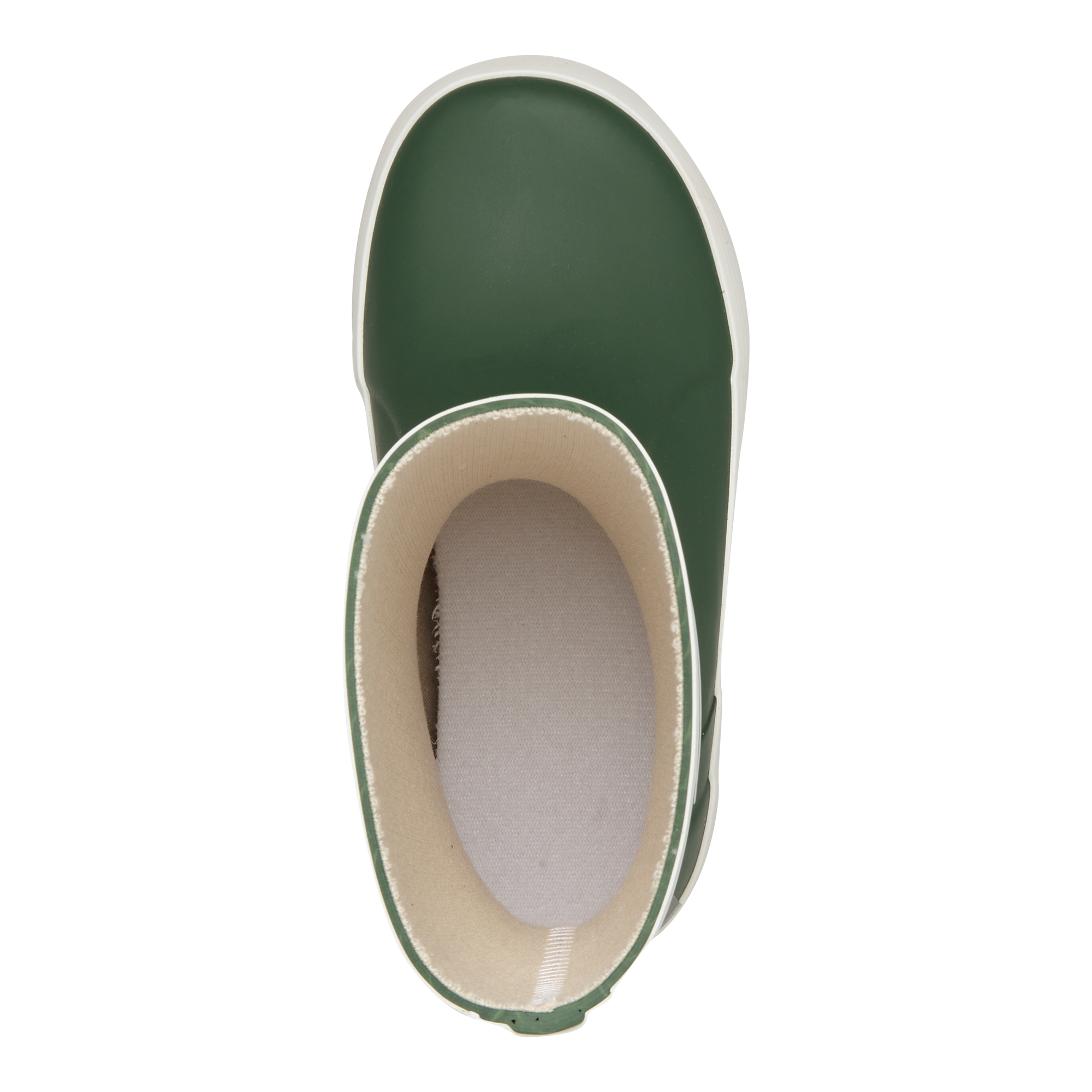 Regenlaarzen natuurrubber dark green