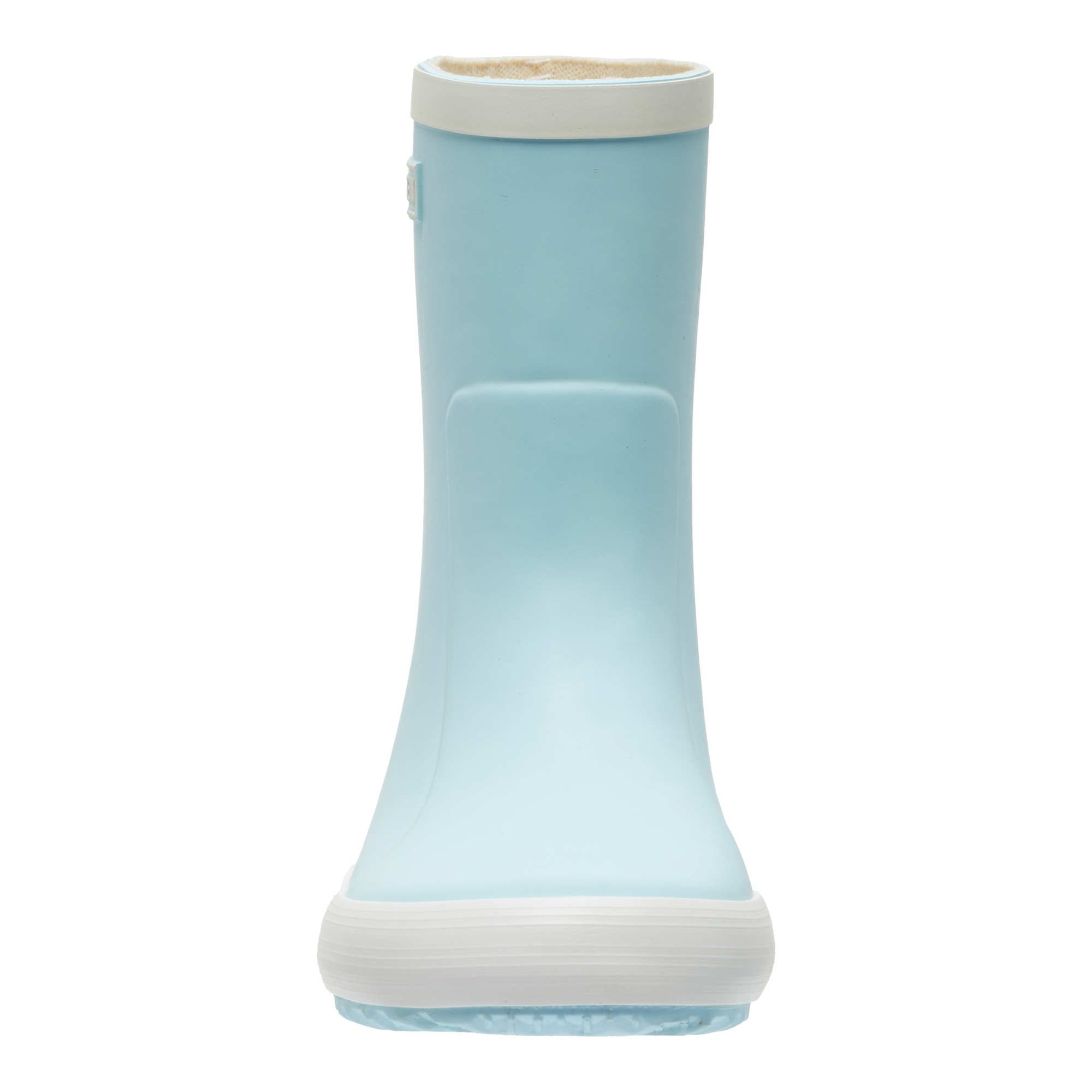 Regenlaarzen natuurrubber light blue