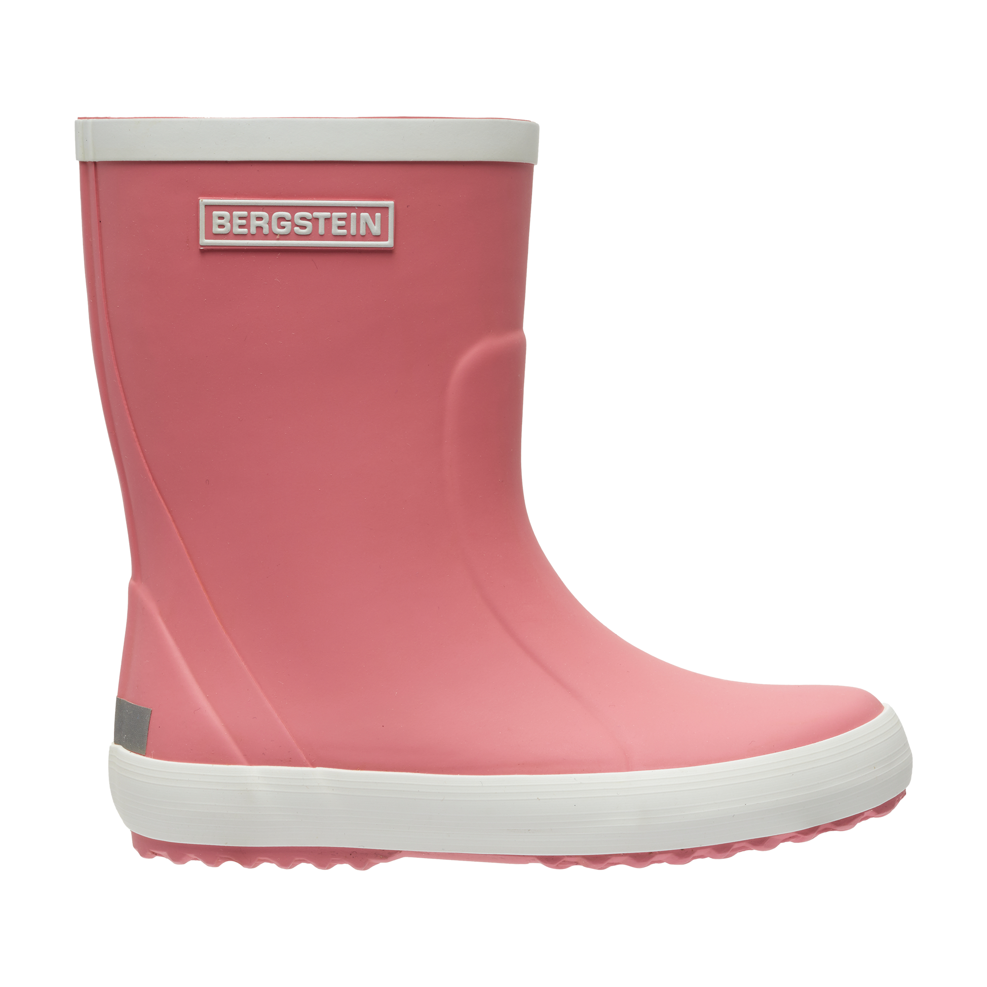 Regenlaarzen natuurrubber pink