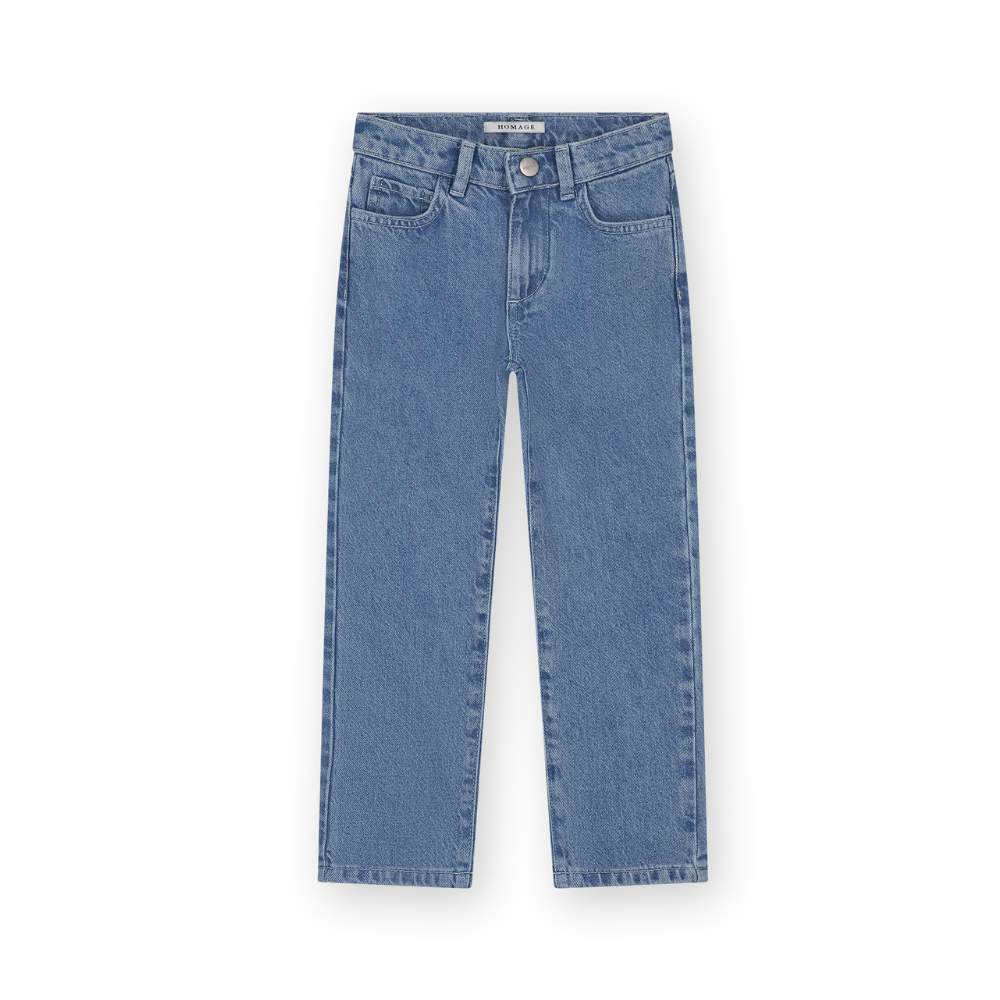 Relaxed straight jeans Homage voorzijde.