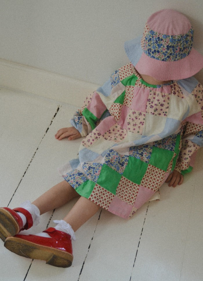 Sissel Edelbo Karin mini leftover patchwork dress