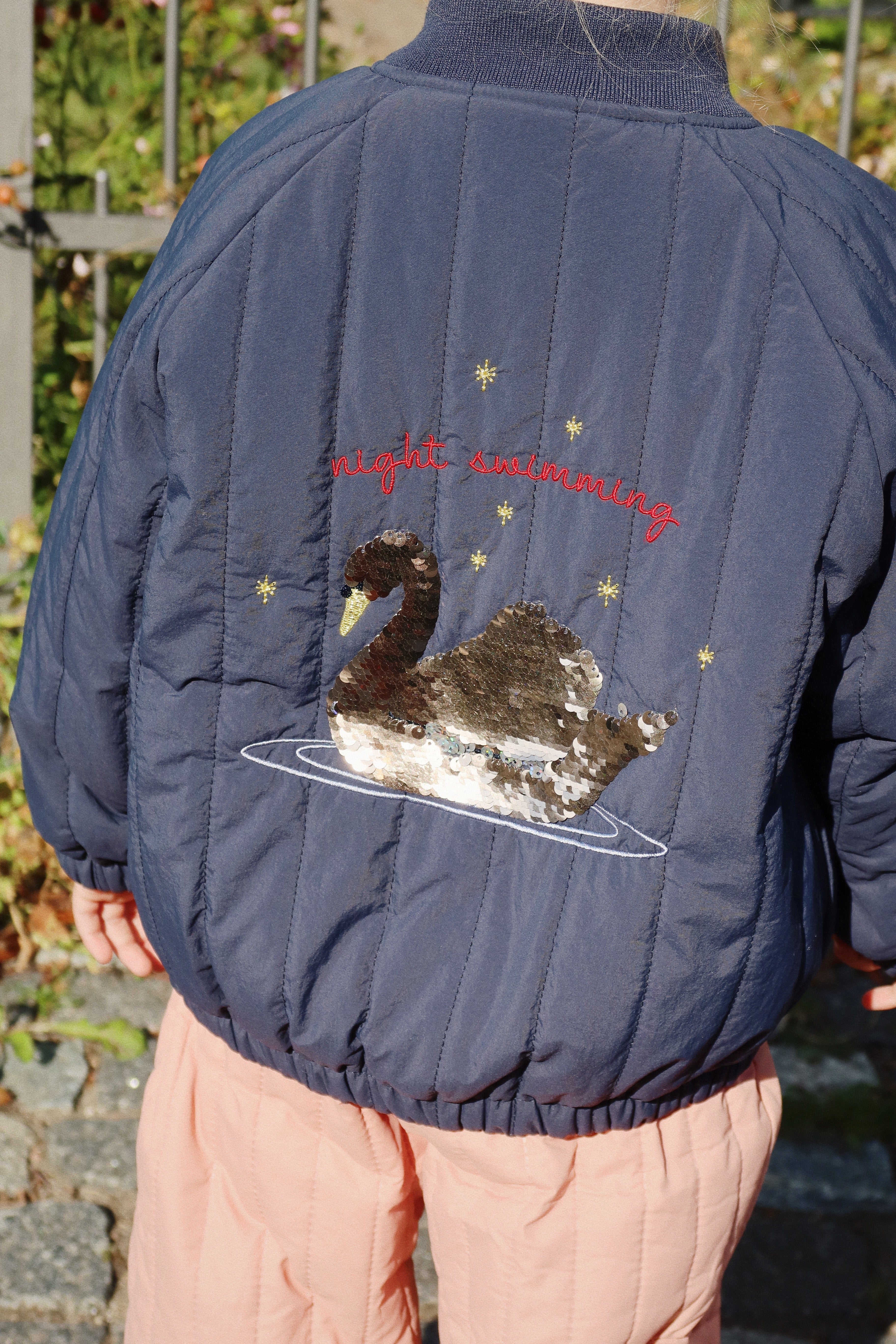 Juno bomber eclipse sequin