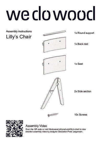 MOX Stoel lily we do wood