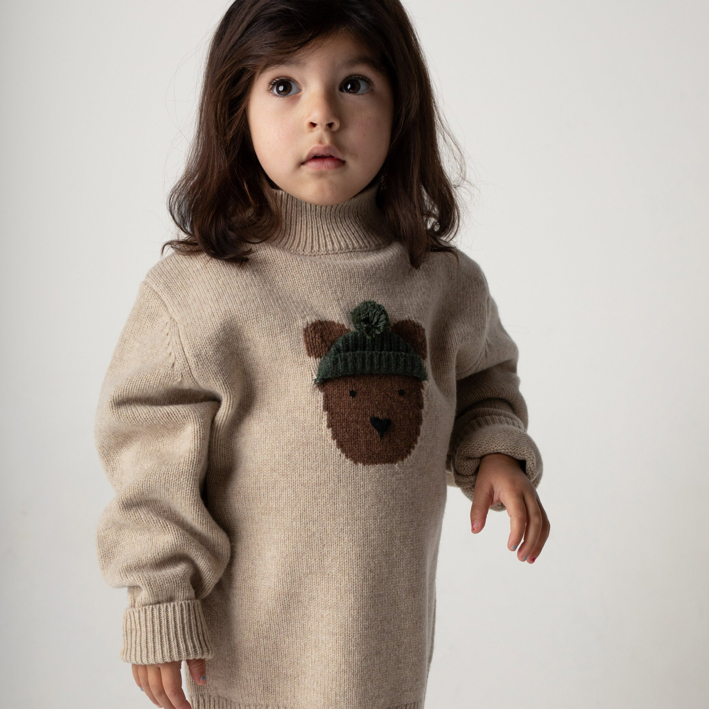 Merino wool sweater bear