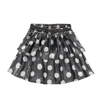 Sproet & Sprout Skirt ruffle metallic dots