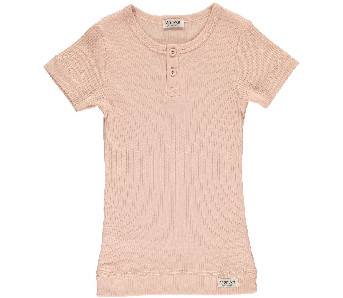 Shirt met korte mouwen voor kinderen in het rose van Mar Mar Copenhagen.