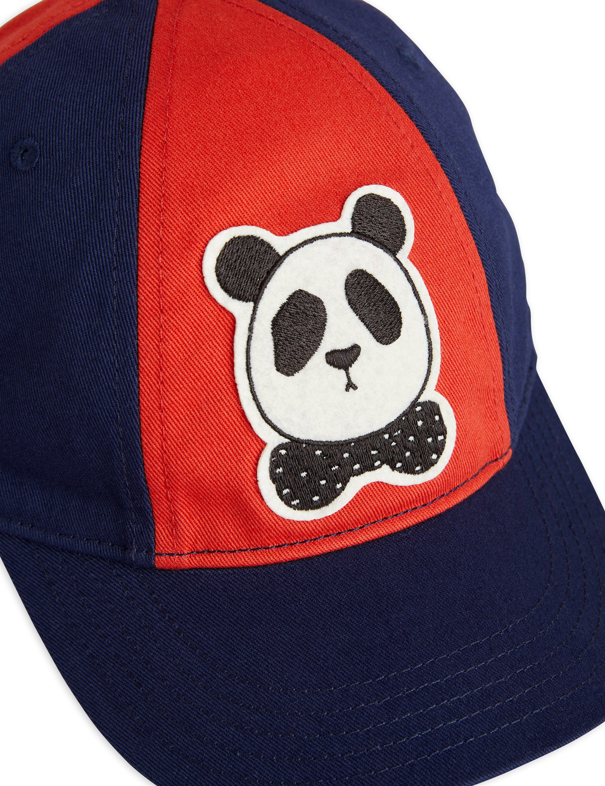 Mini Rodini Panda cap | Navy