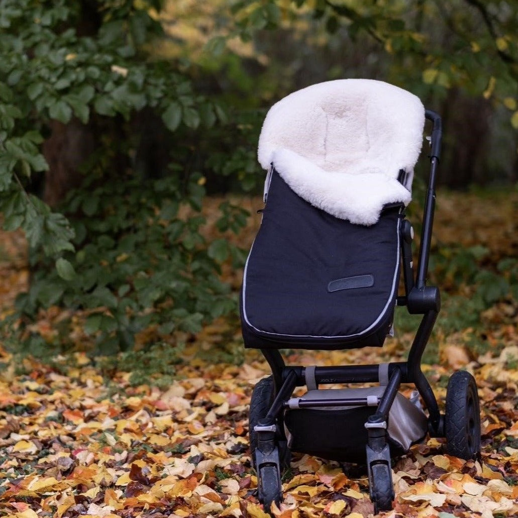 van Buren Voetenzak schapenvacht kinderwagen